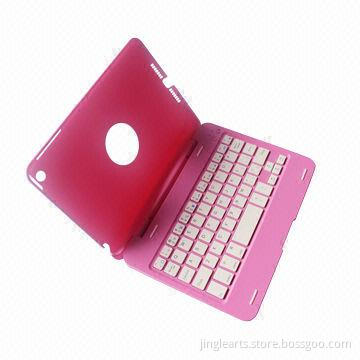 7.9-inch Bluetooth Keyboard for iPad Mini, with Nice Pink Color Cover, Suitable for Ladies